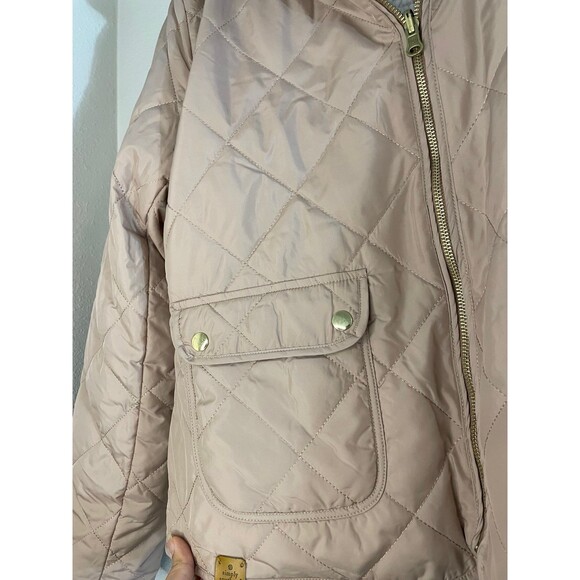 SIMPLY SOUTHERN REVERSIBLE JACKET CAMEL SIZE L - Picture 9 of 10